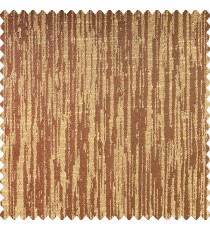 Chocolate brown color texture finished vertical stripes rainwater falls shiny design polyester main curtain